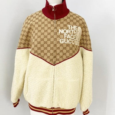 GUCCI X THE NORTH FACE 21AW 672394 FLEECE JACKET S MEN'S - FROM JAPAN