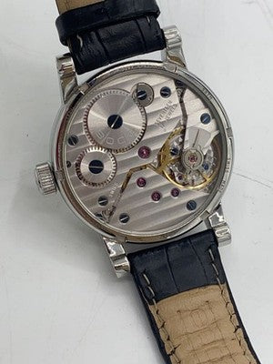EPOS 3378 MANUAL WIND MOONPHASE POWER RESERVE DISPLAY BACK LEATHER WATCH
