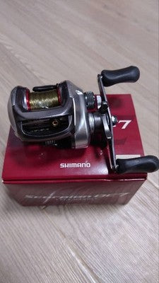 SHIMANO 11 Scorpion DC7 Left Handed Baitcasting Fishing Reel Used From Japan