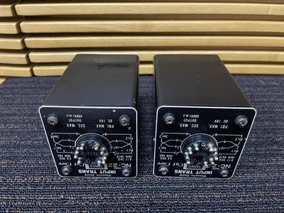 TANGO NC-22 INPUT TRANSFORMERS PAIR TESTED WORKING FROM JAPAN