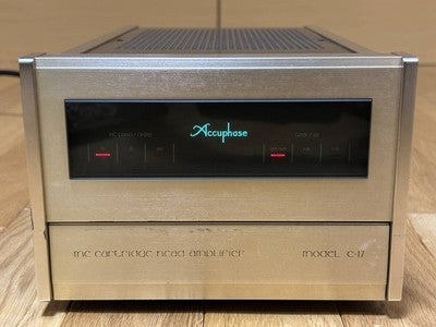 ACCUPHASE C-17 MC HEAD AMP CLASS A DUAL MONO HIGH END AUDIO 100V JAPAN