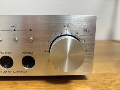 STAX SRM-007TA TUBE HEADPHONE AMPLIFIER DRIVER UNIT XLR RCA INPUT JAPAN