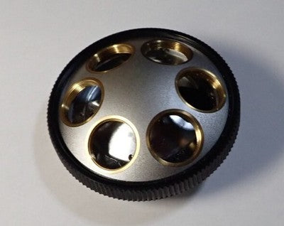 Olympus 6-Hole Revolving Nosepiece RMS For BH2 BHT BHS Microscope Used Excellent