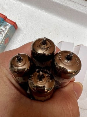 TELEFUNKEN EL84 VACUUM TUBES MADE IN GERMANY - SET OF 4 - TESTED WORKING
