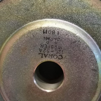 CORAL 12L-52A WOOFER UNITS (PAIR) USED FROM JAPAN DX-SEVEN/II
