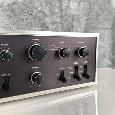 SANSUI AU-7500 VINTAGE INTEGRATED AMPLIFIER POWER ON TESTED CLASSIC AUDIO