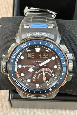 CASIO G-SHOCK GULFMASTER GWN-Q1000-1AJF MULTIBAND6 SOLAR 20BAR JAPAN MODEL SALE