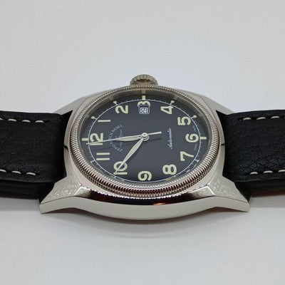 ZENO RETRO CARRE AUTOMATIC 3 - STAINLESS STEEL CASE - UNUSED - WITH BOX & PAPERS