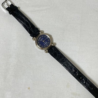 JUNGHANS LADIES WRISTWATCH BATTERY REPLACED ROUND FACE SS CASE USED FROM JAPAN