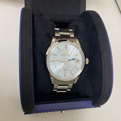 GRAND SEIKO SBGM253 MEN'S WRISTWATCH ROUND FACE JAPAN MADE STAINLESS STEEL BELT