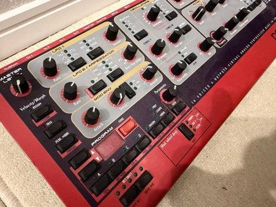 CLAVIA NORD RACK 2 VIRTUAL ANALOG SYNTHESIZER MODULE TESTED CLASSIC FROM JAPAN