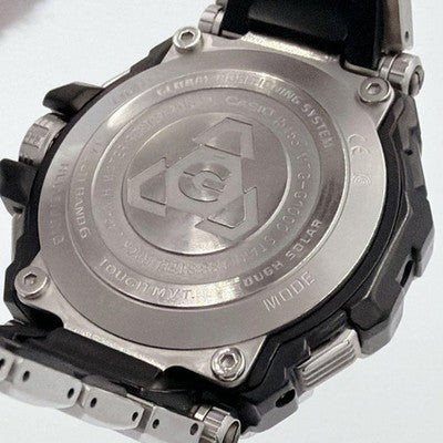 CASIO G-SHOCK MTG-G1000-1AJF GPS HYBRID WAVE CEPTOR TOUGH SOLAR WATCH SILVER