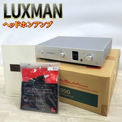 LUXMAN DA-200 USB DAC HEADPHONE AMPLIFIER BLASTER WHITE W/BOX JAPAN USED