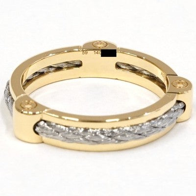 FRED FORCE 10 WINCH RING #59 (APPROX. SIZE 18.5) K18 YELLOW GOLD SS SMALL MODEL