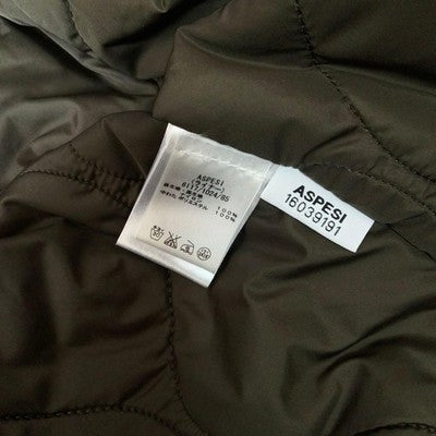 ASPESI M43 FIELD JACKET OLIVE SIZE M WITH LINER MILITARY STYLE ITALY