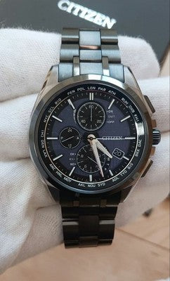 CITIZEN ATTESA AT8044-72L LIMITED EDITION ECO DRIVE RADIO SOLAR WATCH JAPAN