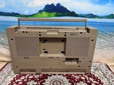 NATIONAL RX-5350 VINTAGE LARGE BOOMBOX GHETTO BLASTER CASSETTE RADIO SERVICED