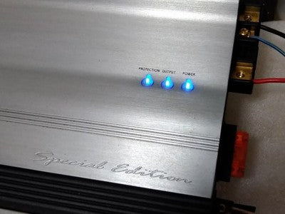 ALPINE MRV-F409 4-CHANNEL POWER AMPLIFIER TESTED WORKING FROM JAPAN AS IS