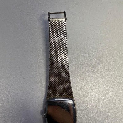 UNIVERSAL GENEVE 5930-5081 MANUAL OPAL DIAL DIAMOND BEZEL SILVER MEN'S WATCH