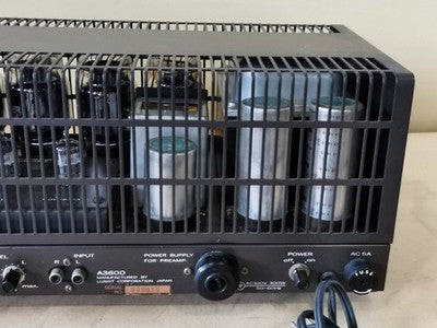LUXMAN LUXKIT A3600 VACUUM TUBE AMPLIFIER FOR PARTS OR NOT WORKING