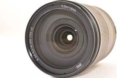 SONY E 18-200MM F3.5-6.3 OSS LE SEL18200LE LIGHTWEIGHT AND COMPACT BODY AS IS