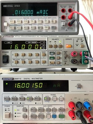 ADVANTEST R6144 PROGRAMMABLE DC VOLTAGE/CURRENT GENERATOR FROM JAPAN