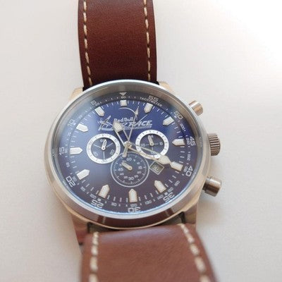 RAR Chronograph 1J Red Bull Air Race 2015 Limited Watch Unused /w Box From Japan