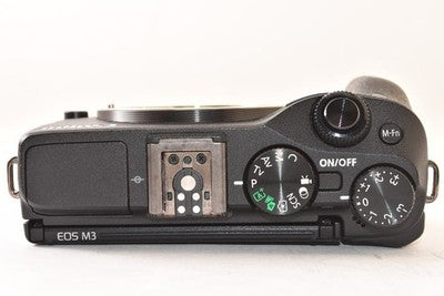 CANON EOS M3 BODY BLACK MIRRORLESS CAMERA 24.2-MEGAPIXEL CMOS SENSOR
