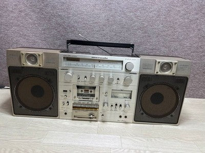 MARANTZ CRS-8000 BOOMBOX CASSETTE RADIO PLAYER DETACHABLE SPEAKER MAINTAINED