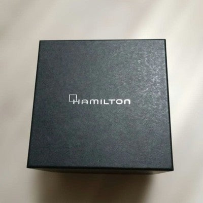 HAMILTON KHAKI FIELD AUTOMATIC H70455553 38MM WHITE DIAL LEATHER WATCH BOX