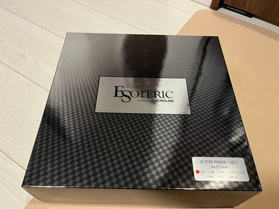ESOTERIC 8N-PC8100 1.5M POWER CABLE ACROLINK 8N COPPER 3P TYPE BOX EXCELLENT