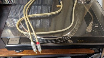 TECHNICS SL-1200MK4 TURNTABLE ORTOFON CABLE HI-FI RARE 78RPM DJ NON-SCRATCH