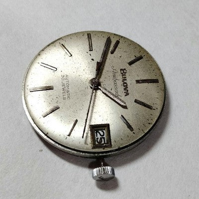 BULOVA AMBASSADOR AUTOMATIC MEN'S WATCH USED FROM JAPAN CONFIRMED WORKING