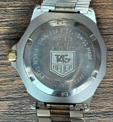TAG HEUER 3000 PROFESSIONAL 200M 934.206 VINTAGE QUARTZ MENS WATCH SWISS
