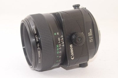 CANON TS-E 90MM F2.8 MEDIUM TELEPHOTO LENS WITH TILT MECHANISM AS IS