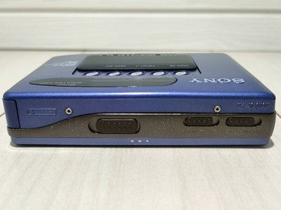 SONY WM-FX77 WALKMAN BLUE OPERATION CONFIRMED EXCELLENT CONDITION FROM JAPAN