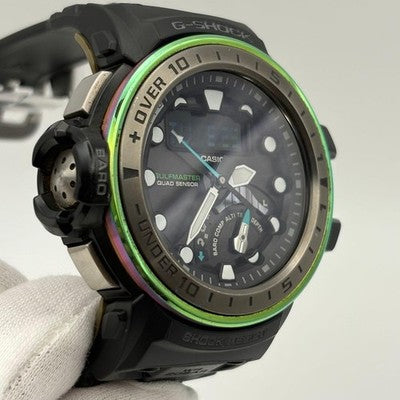 CASIO G-SHOCK GWN-Q1000MB-1AJF GULFMASTER MARINE BLUE LIMITED RARE SERVICED