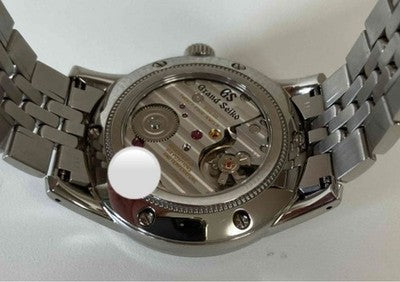 SEIKO SBGW305 GRAND SEIKO MANUAL WINDING MODEL MEN'S WRISTWATCH SKELETON BACK
