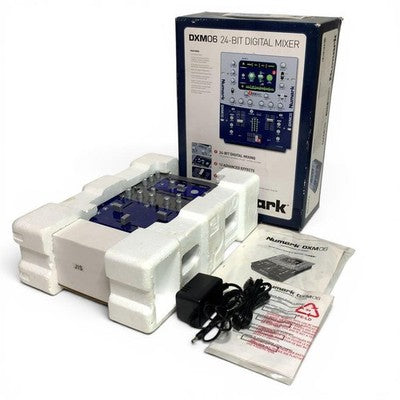 NUMARK DXM06 2-CHANNEL 24 BIT DIGITAL MIXER DJ SCRATCH EFFECTS MUSIC FROM JAPAN