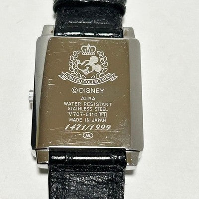 SEIKO ALBA DISNEY MICKEY WATCH 1999 LIMITED SMALL SECONDS QUARTZ