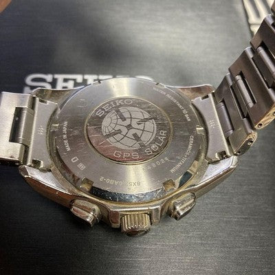 SEIKO ASTRON SBXB047 8X53-0AB0 MEN'S WRISTWATCH GPS SOLAR TITANIUM JAPAN