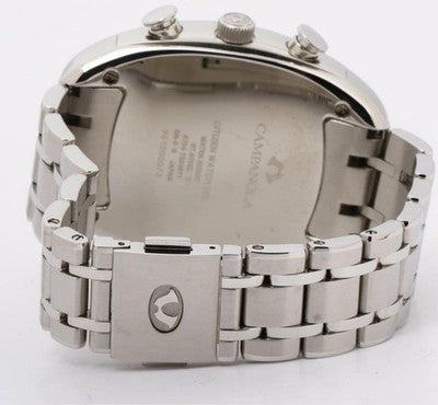 CITIZEN CAMPANOLA AG6250-50A PERPETUAL CALENDAR QUARTZ SILVER DIAL MEN'S WATCH