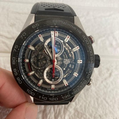 TAG HEUER CARRERA CAR2A1Z.FT6044 CALIBRE HEUER 01 46MM AUTO CHRONO USED