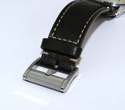HAMILTON JAZZMASTER THINLINE H38525811 AUTOMATIC SILVER DIAL MEN'S WATCH W/ BOX
