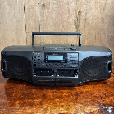 AIWA CSD-SR6 CD RADIO CASSETTE RECORDER BLUETOOTH LED MOD REMOTE POWER CABLE