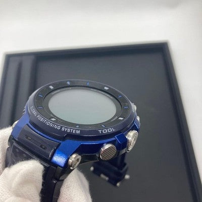 CASIO PRO TREK SMART WSD-F30 GPS WATCH WITH CHARGER WORKING CONDITION USED