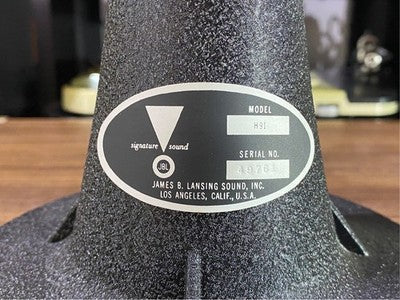 JBL H91 HORN PAIR COMBINATION WITH DRIVER LE175 OR LE85 EXCELLENT+++++