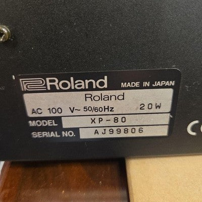 ROLAND XP-80 76-KEY SYNTHESIZER RARE JUNK UNIT PARTS REPAIR ONLY KEYBOARD