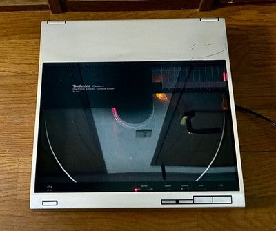 TECHNICS SL-10 FULLY AUTOMATIC LINEAR TRACKING TURNTABLE W/CABLES TESTED JAPAN
