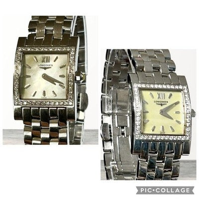 LONGINES DOLCEVITA L5.166.0 DIAMOND BEZEL MOP DIAL 20.8MM SS QUARTZ WATCH